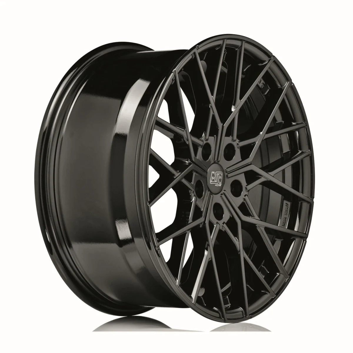 Alu kola MSW 74 9.5x20 5x112 ET22 Gloss Black | Wheelsup.cz