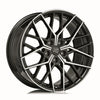 Alu disky MSW 74 8x18 5x120 ET45 72.6 Čierna