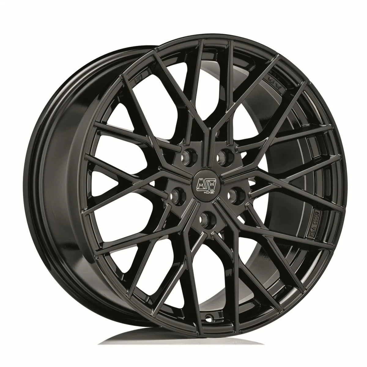 Alu kola MSW 74 9.5x20 5x112 ET42 Gloss Black | Wheelsup.cz