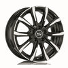 Alu disky MSW 79 7x17 5x112 ET42 66.6 Čierna