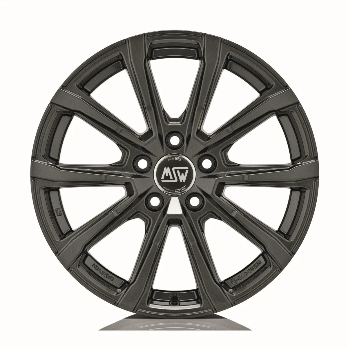 Alu kola MSW 79 6.5x16 5x114.3 ET32 Gloss Dark Grey | Wheelsup.cz