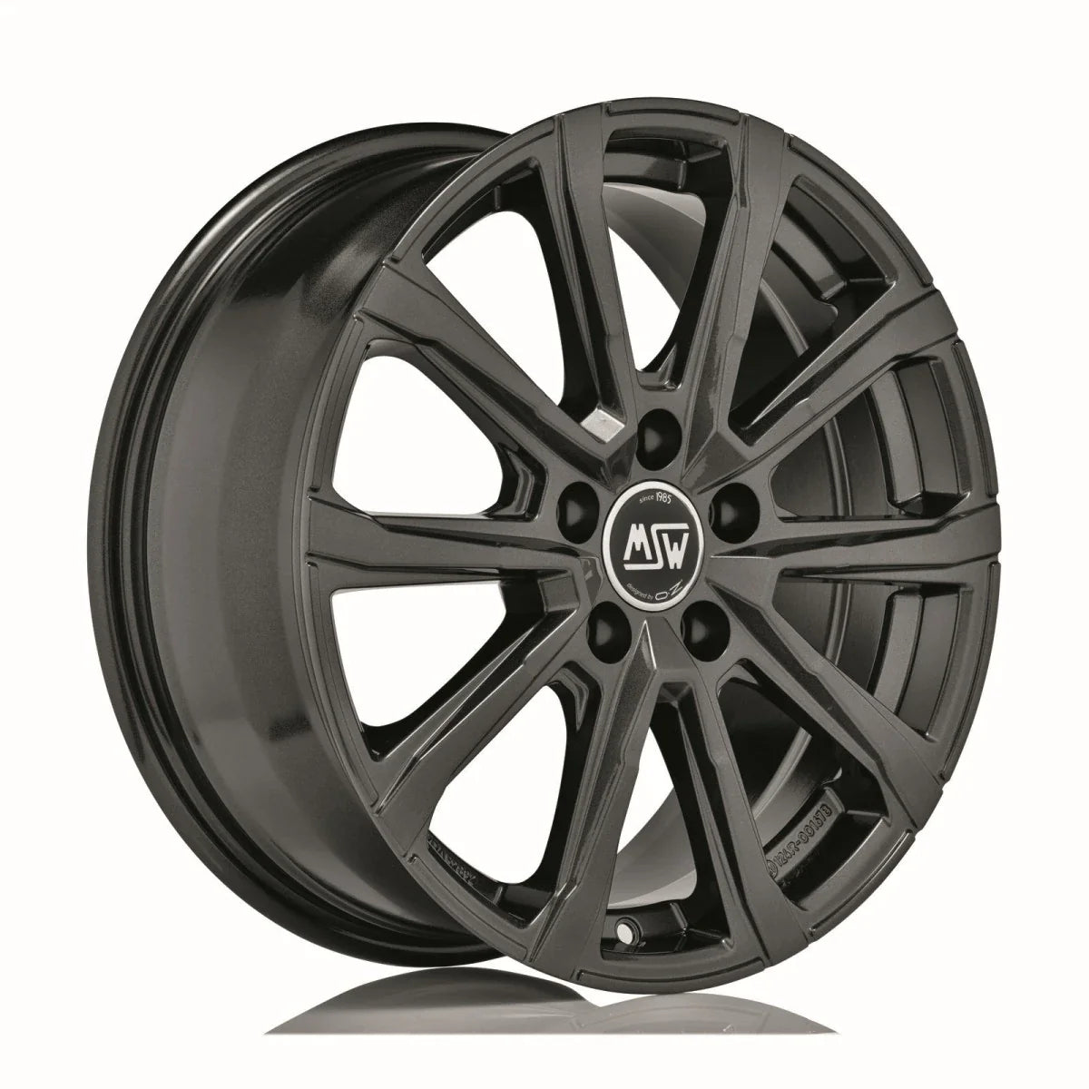 Alu kola MSW 79 7x18 5x108 ET47 Gloss Dark Grey | Wheelsup.cz