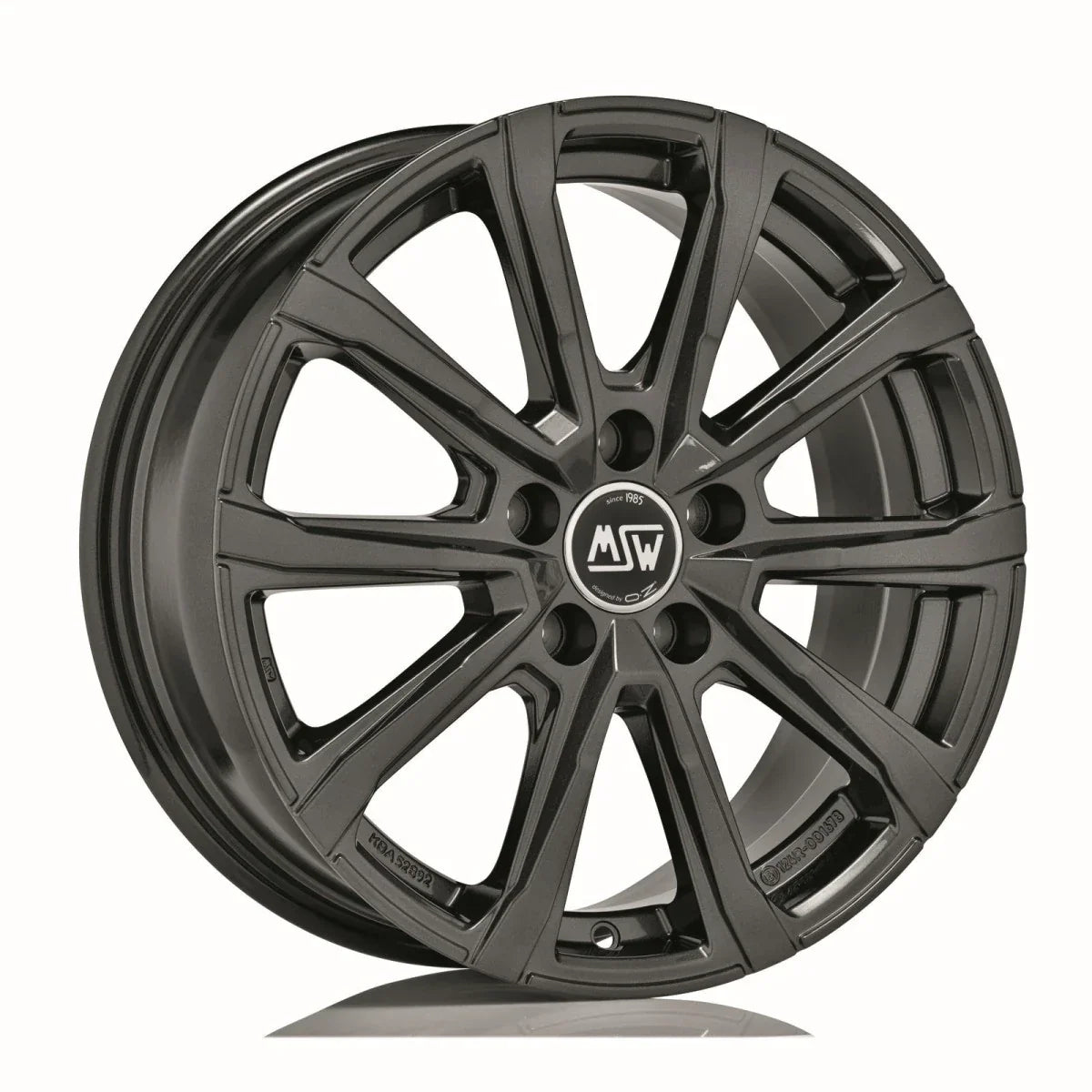 Alu disky MSW 79 7x18 5x114.3 ET50 60.1 Sivá