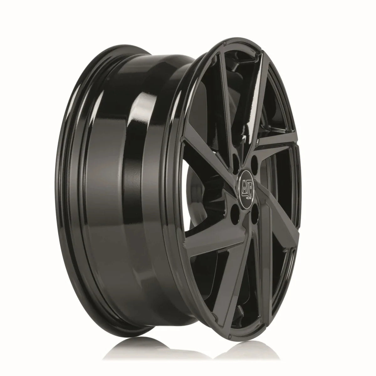 Alu kola MSW 80-4 7x17 4x100 ET37 Gloss Black | Wheelsup.cz