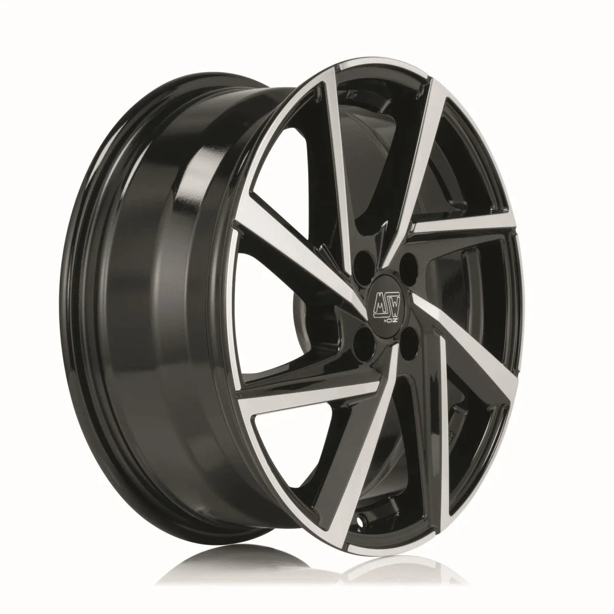 Alu kola MSW 80-4 6x15 4x108 ET22 Gloss Black Full Polished | Wheelsup.cz