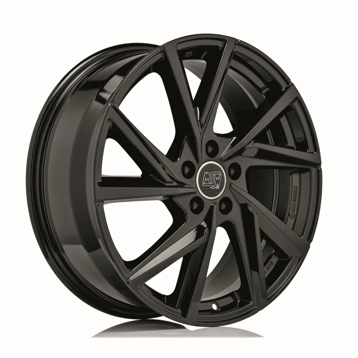 Alu kola MSW 80-5 8x18 5x108 ET42 Gloss Black | Wheelsup.cz