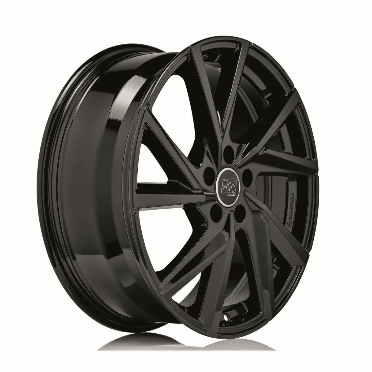Alu kola MSW 80-5 7x17 5x112 ET47 Gloss Black | Wheelsup.cz