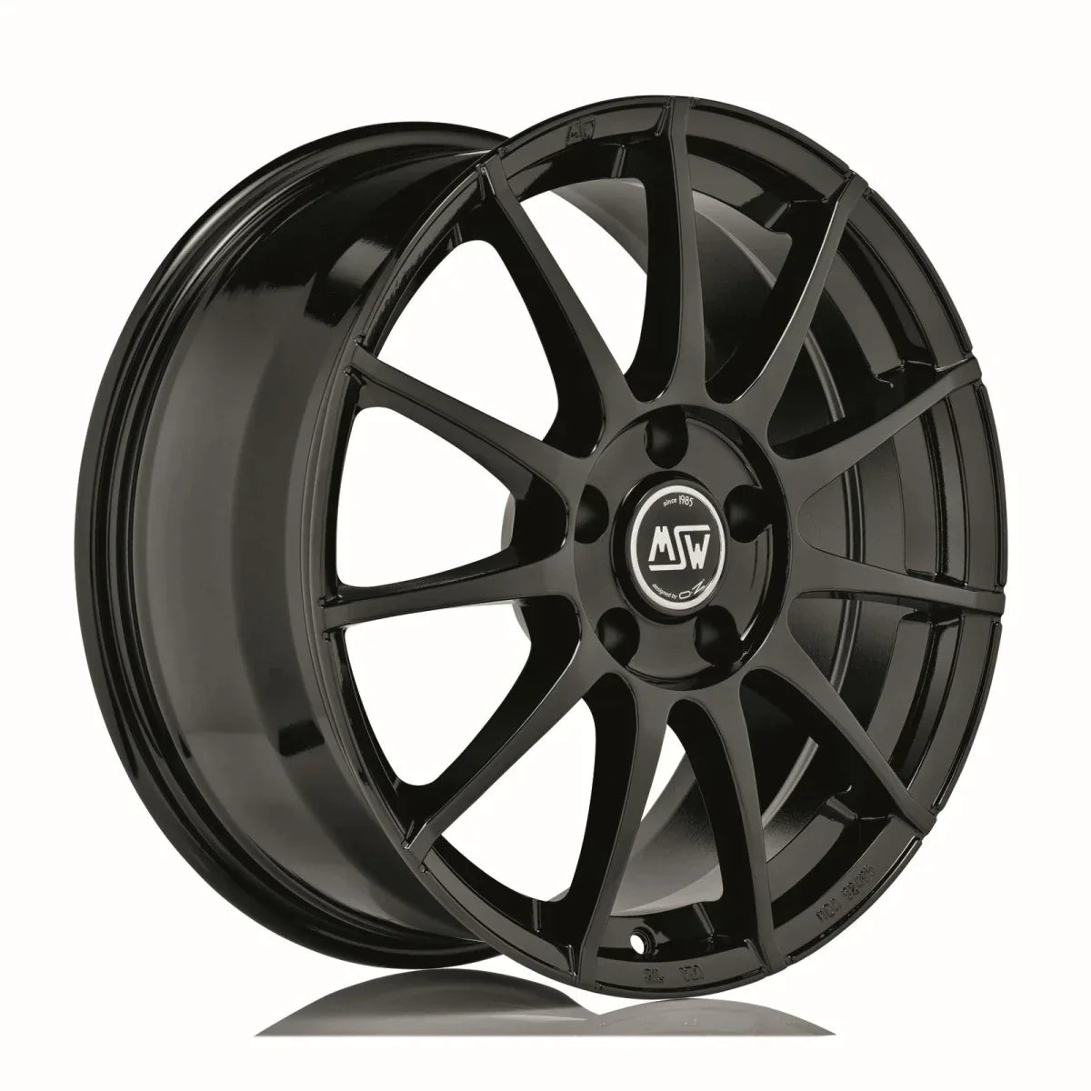 Alu kola MSW 85 6x15 4x100 ET47 54,1 černá | Wheelsup.cz