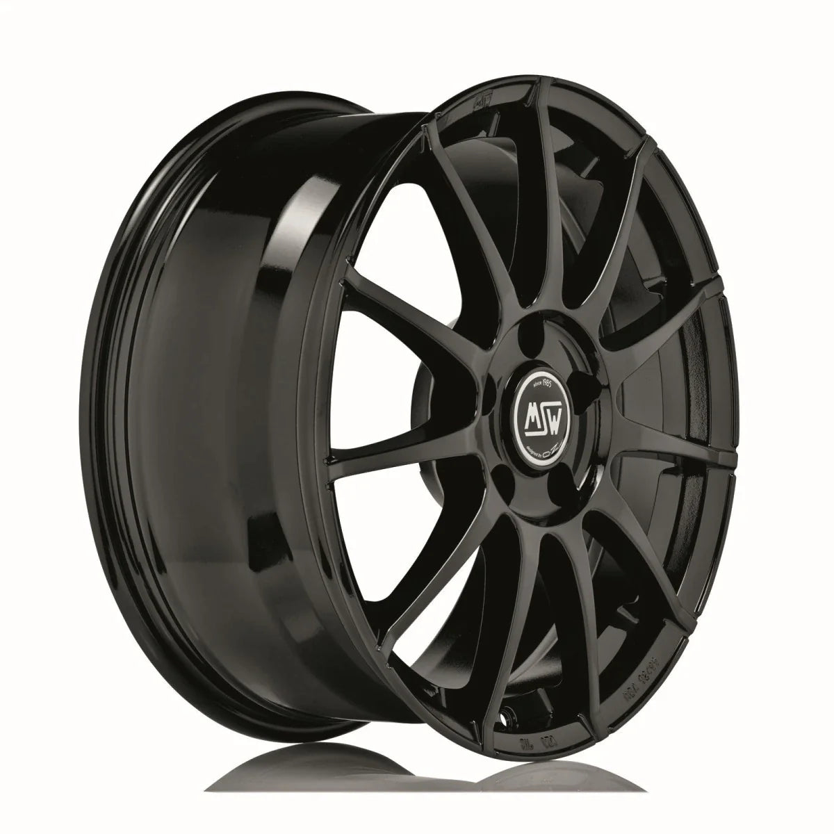Alu kola MSW 85 8x18 5x114.3 ET45 Gloss Black | Wheelsup.cz