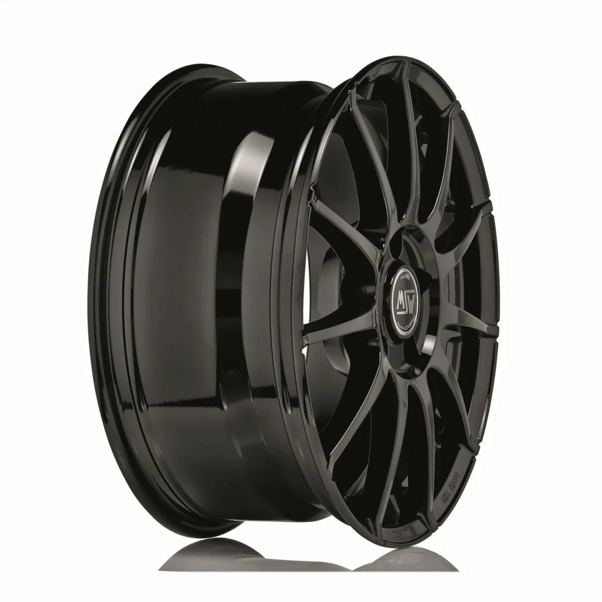 Alu kola MSW 85 8x18 5x108 ET45 Gloss Black | Wheelsup.cz