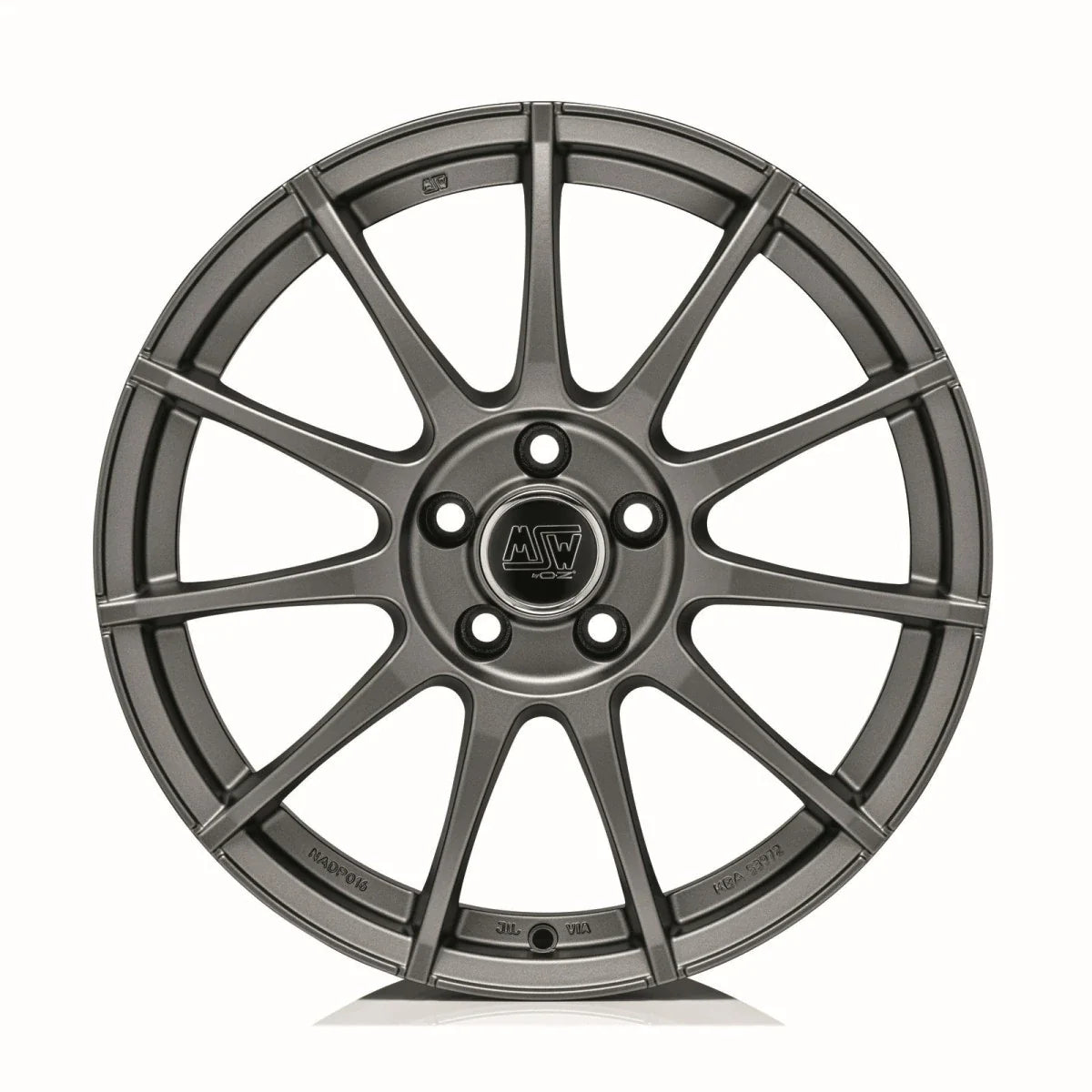 Alu kola MSW 85 7x17 5x114.3 ET45 Matt Graphite | Wheelsup.cz