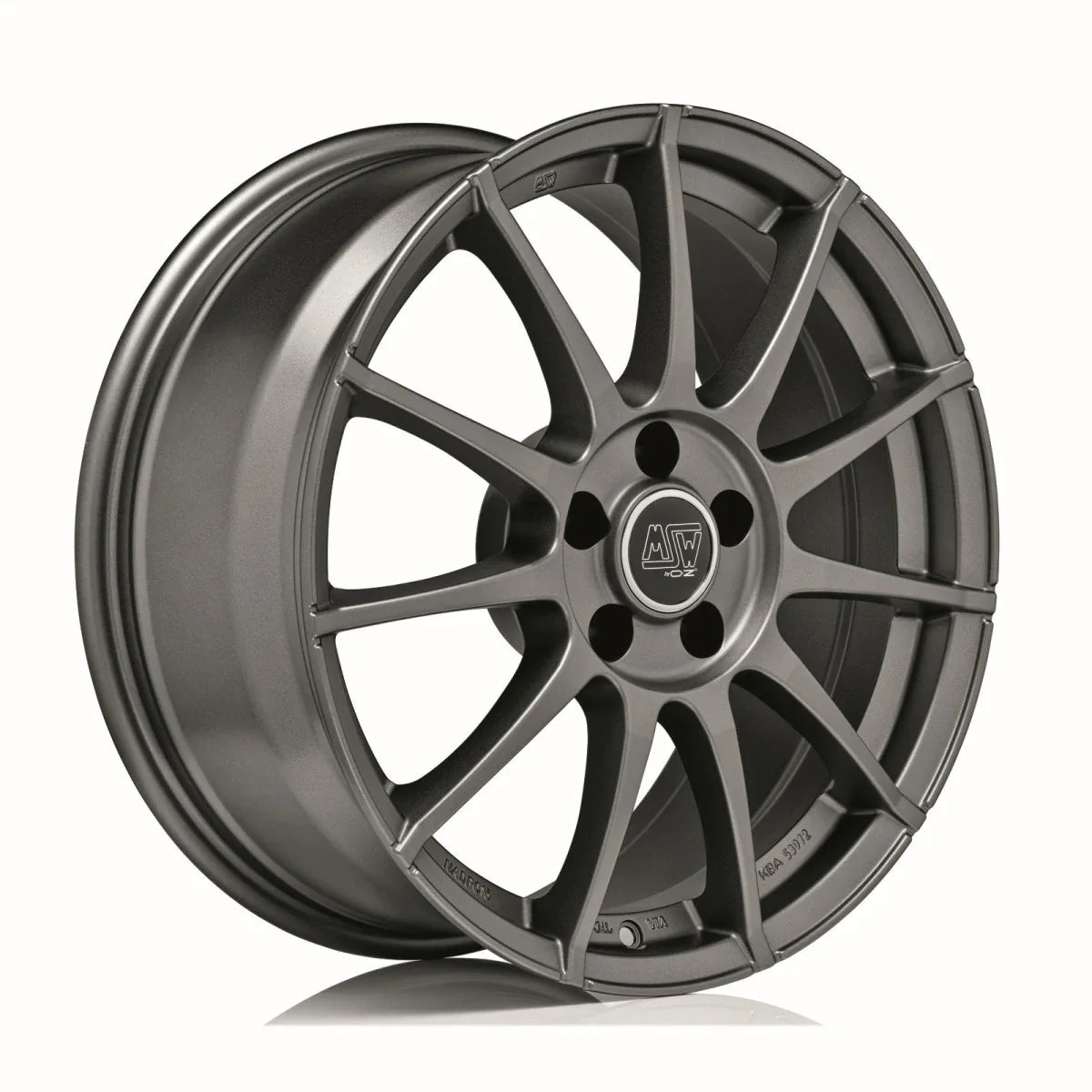Alu kola MSW 85 6x15 5x100 ET38 Matt Graphite | Wheelsup.cz