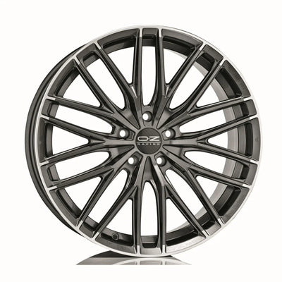 Alu kola OZ GRAN TURISMO HLT 8.5x19 5x112 ET38 Star Graphite Diamond Lip | Wheelsup.cz
