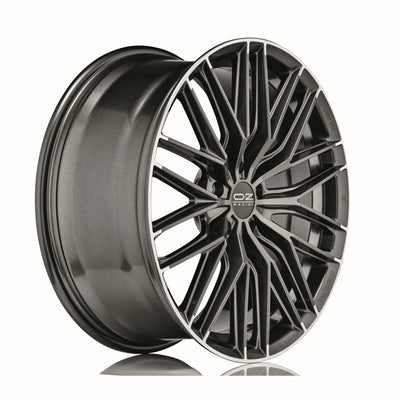 Alu kola OZ GRAN TURISMO HLT 8.5x19 5x112 ET38 Star Graphite Diamond Lip | Wheelsup.cz