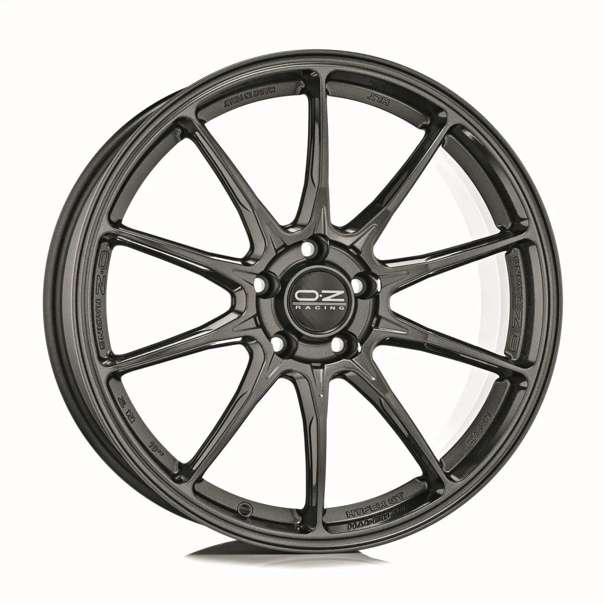 Alu kola OZ HYPER GT HLT 7.5x18 5x114.3 ET40 Star Graphite | Wheelsup.cz