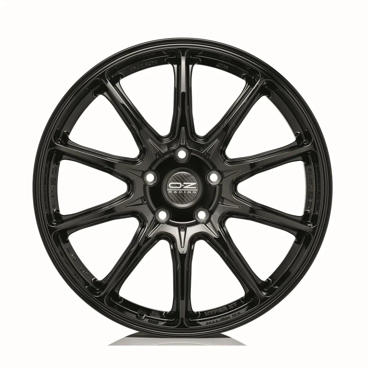 Alu kola OZ HYPER XT HLT 10.5x22 5x112 ET25 Gloss Black | Wheelsup.cz