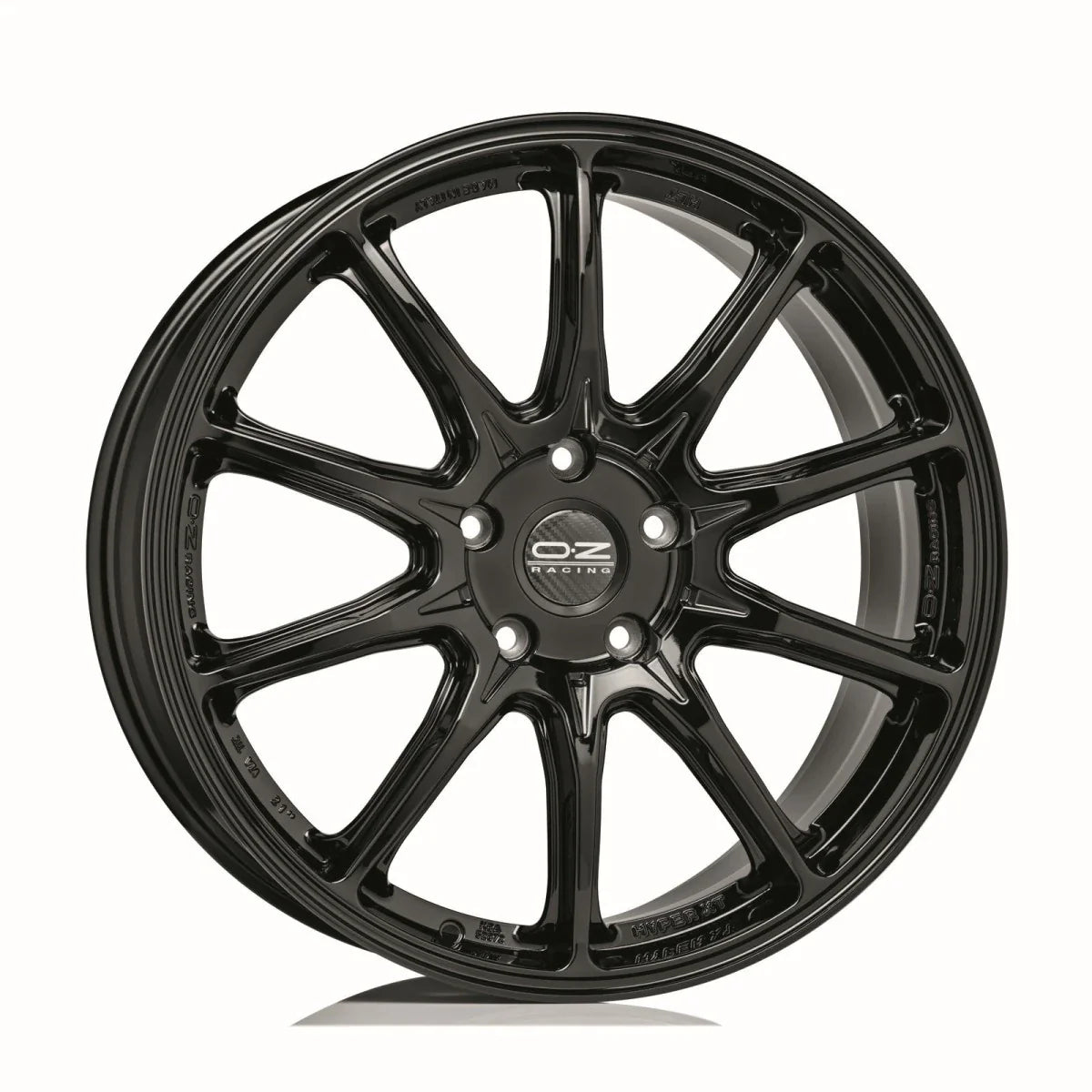 Alu kola OZ HYPER XT HLT 9x20 5x114.3 ET40 Gloss Black | Wheelsup.cz