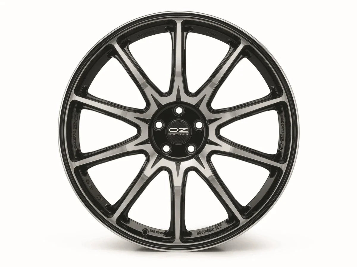 Alu kola OZ HYPER XT HLT 10.5x22 5x112 ET43 Gloss Black Diamond Cut | Wheelsup.cz