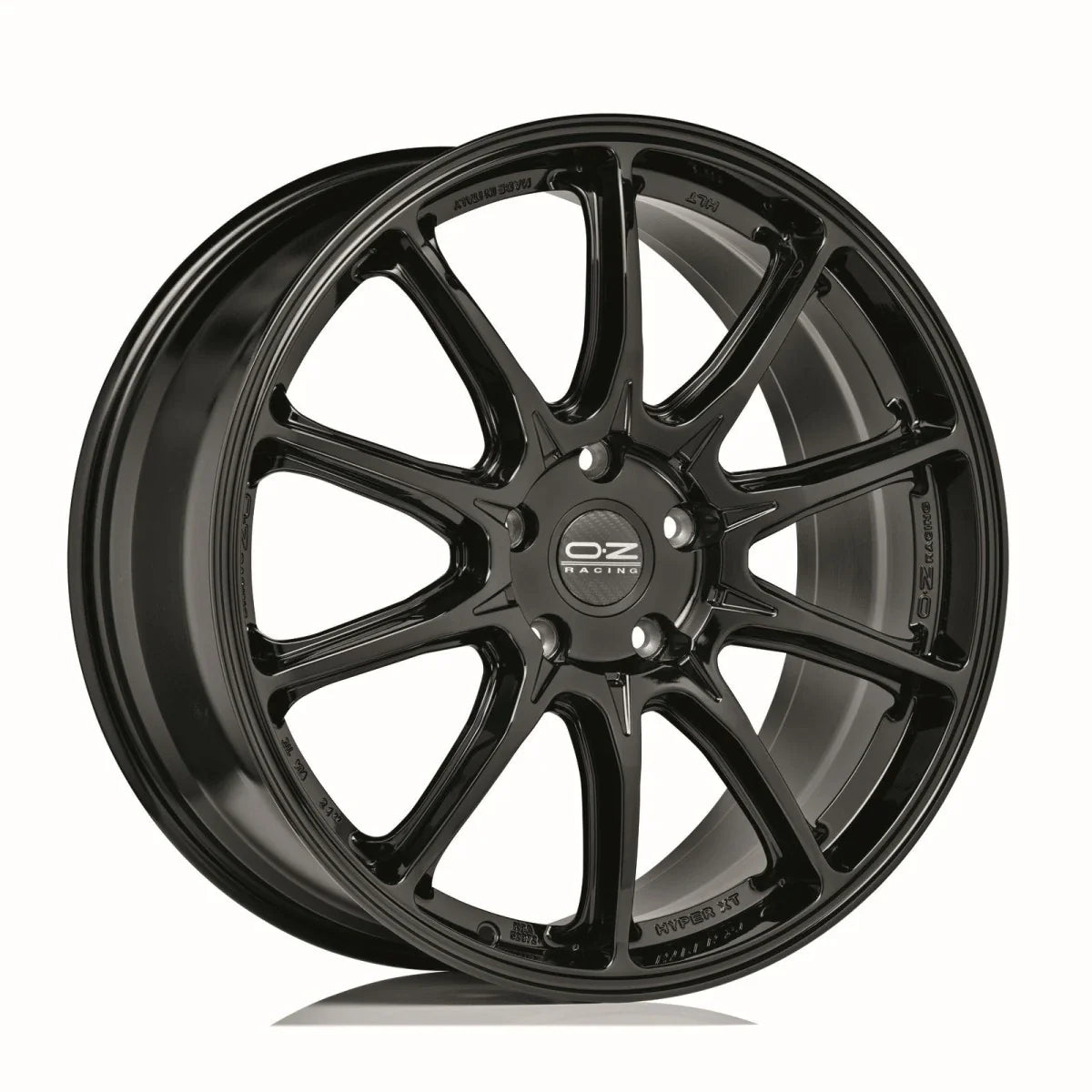Alu kola OZ HYPER XT HLT 11.5x22 5x112 ET43 Gloss Black | Wheelsup.cz