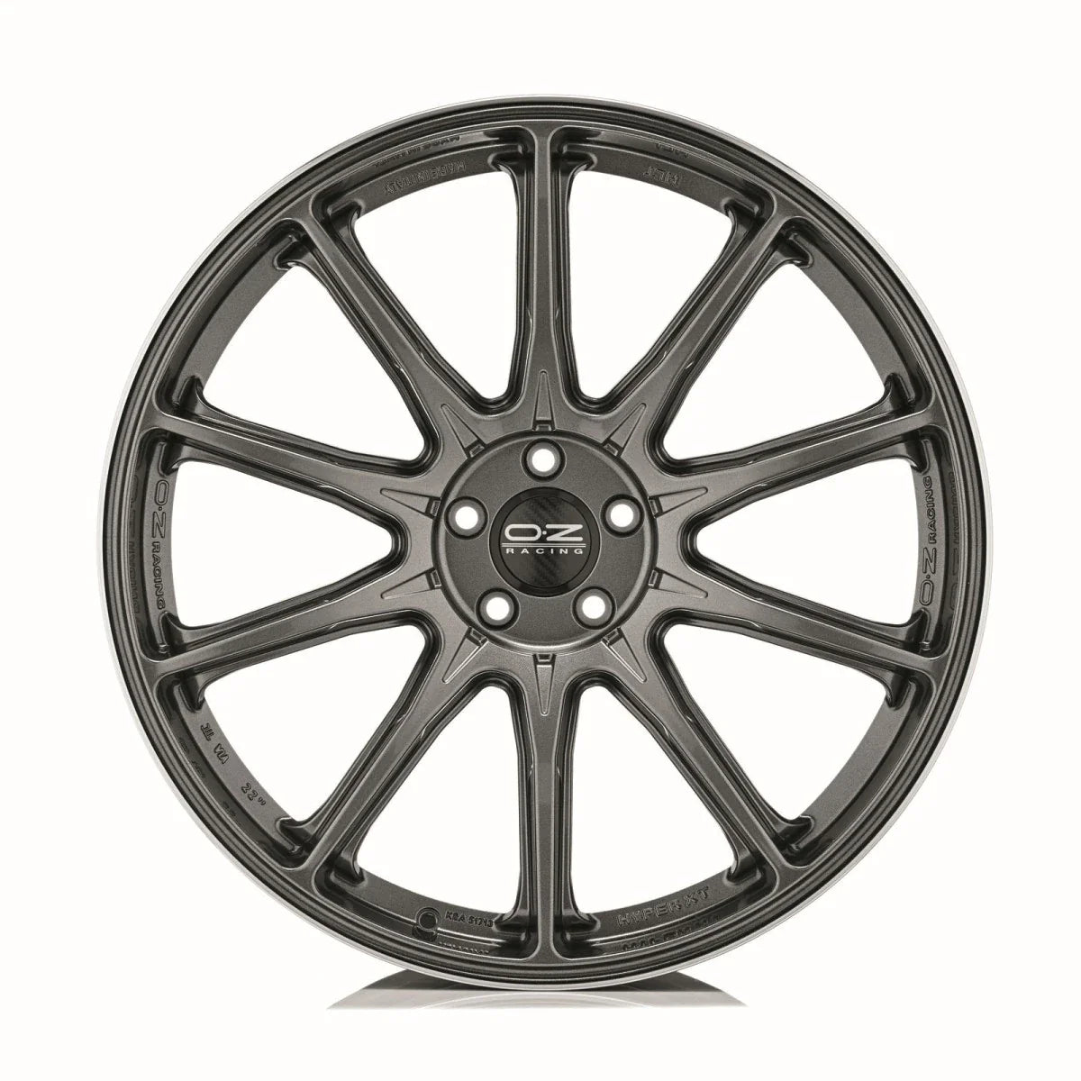 Alu kola OZ HYPER XT HLT 11.5x22 5x120 ET34 Star Graphite Diamond Lip | Wheelsup.cz