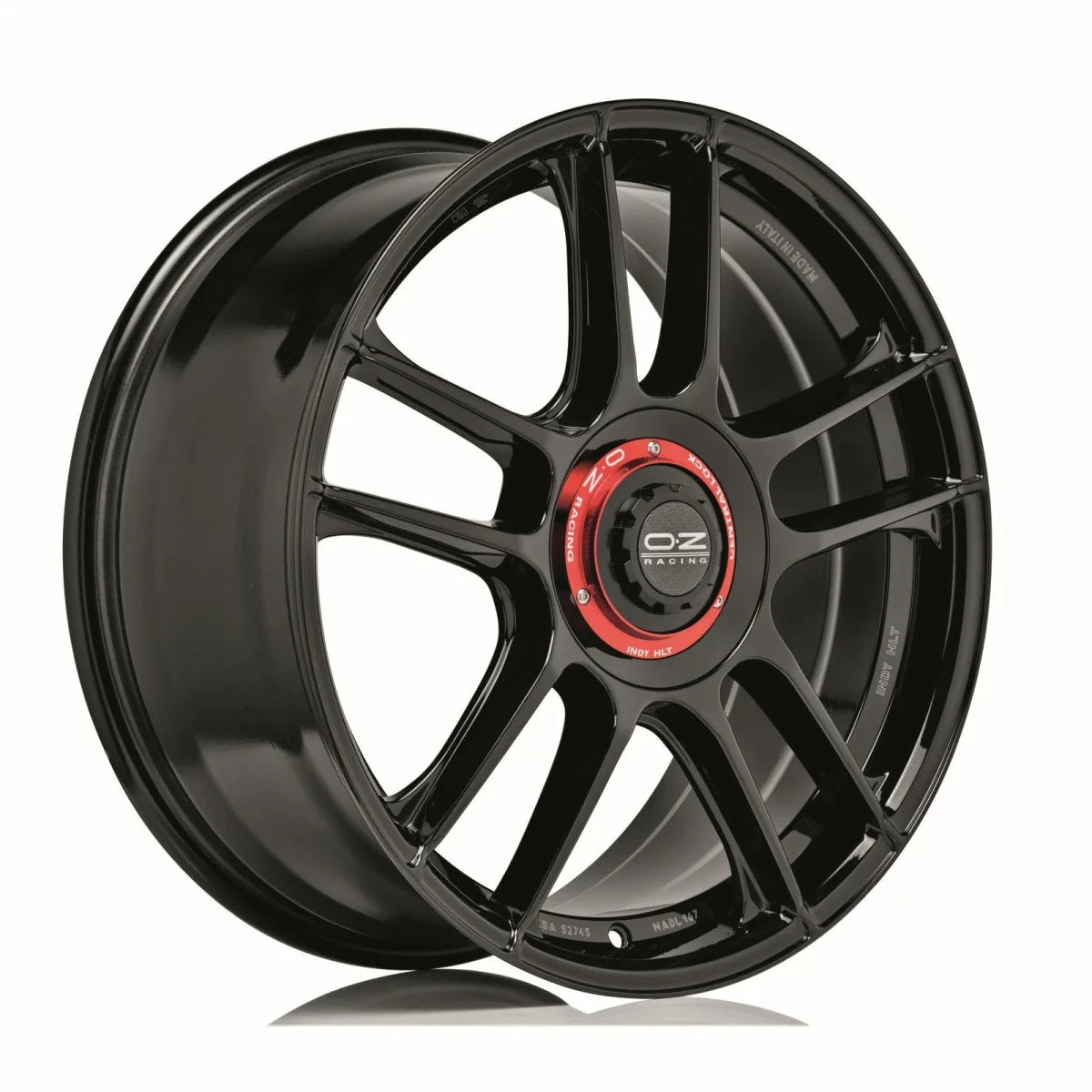 Alu kola OZ INDY HLT 8.5x19 5x114.3 ET45 Gloss Black | Wheelsup.cz