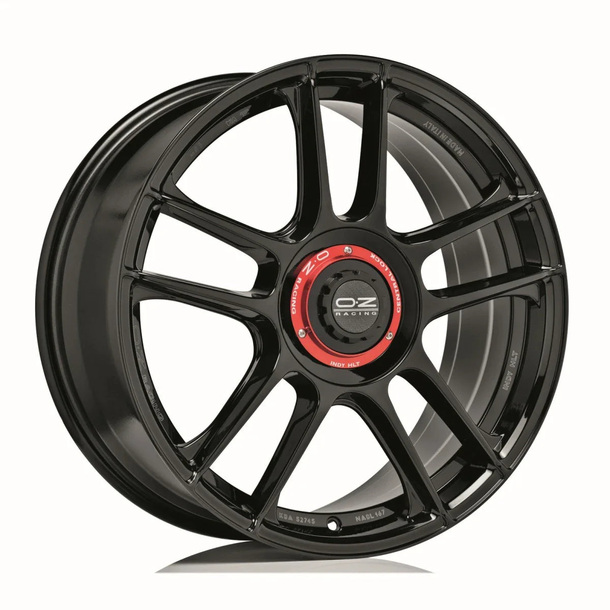 Alu kola OZ INDY HLT 8.5x20 5x114.3 ET40 Gloss Black | Wheelsup.cz