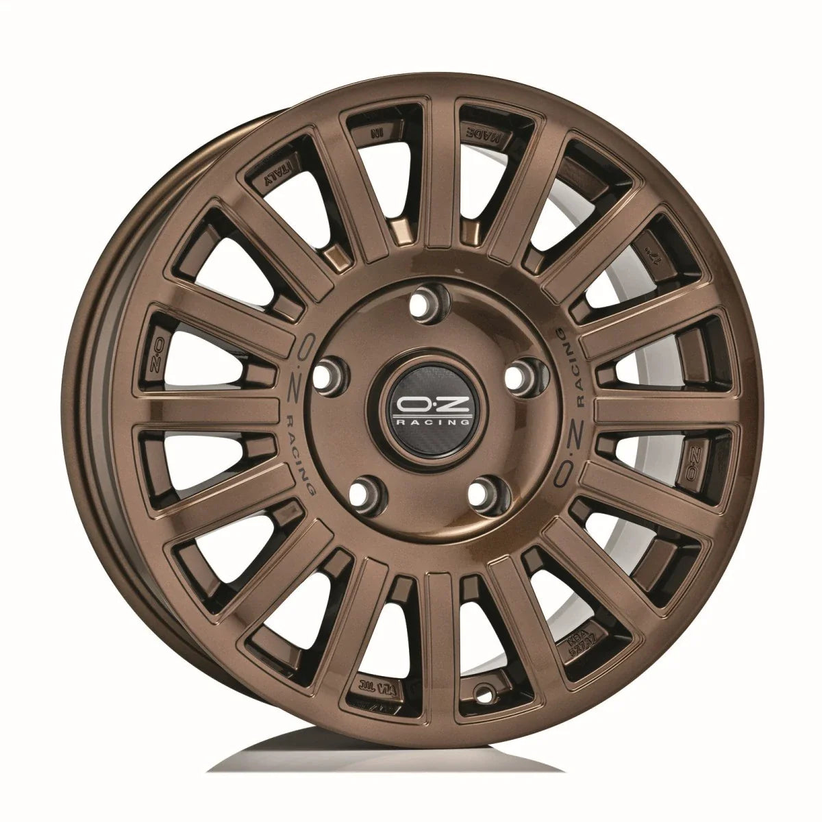 Alu kola OZ RALLY RAID 8x17 6x139.7 ET25 Gloss Bronze Black Lettering | Wheelsup.cz