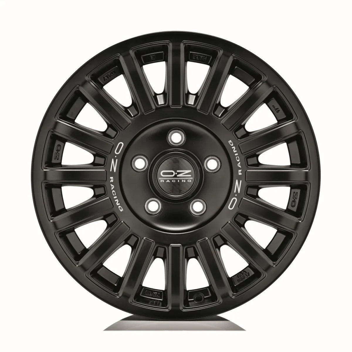 Alu kola OZ RALLY RAID 8.5x18 6x139.7 ET35 Matt Black Silver Lettering | Wheelsup.cz