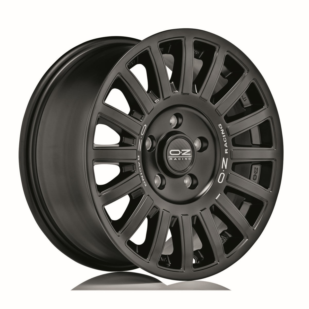 Alu kola OZ RALLY DESERT 8x18 6x139.7 ET41 Matt Black Silver Let. Diamond Lip | Wheelsup.cz