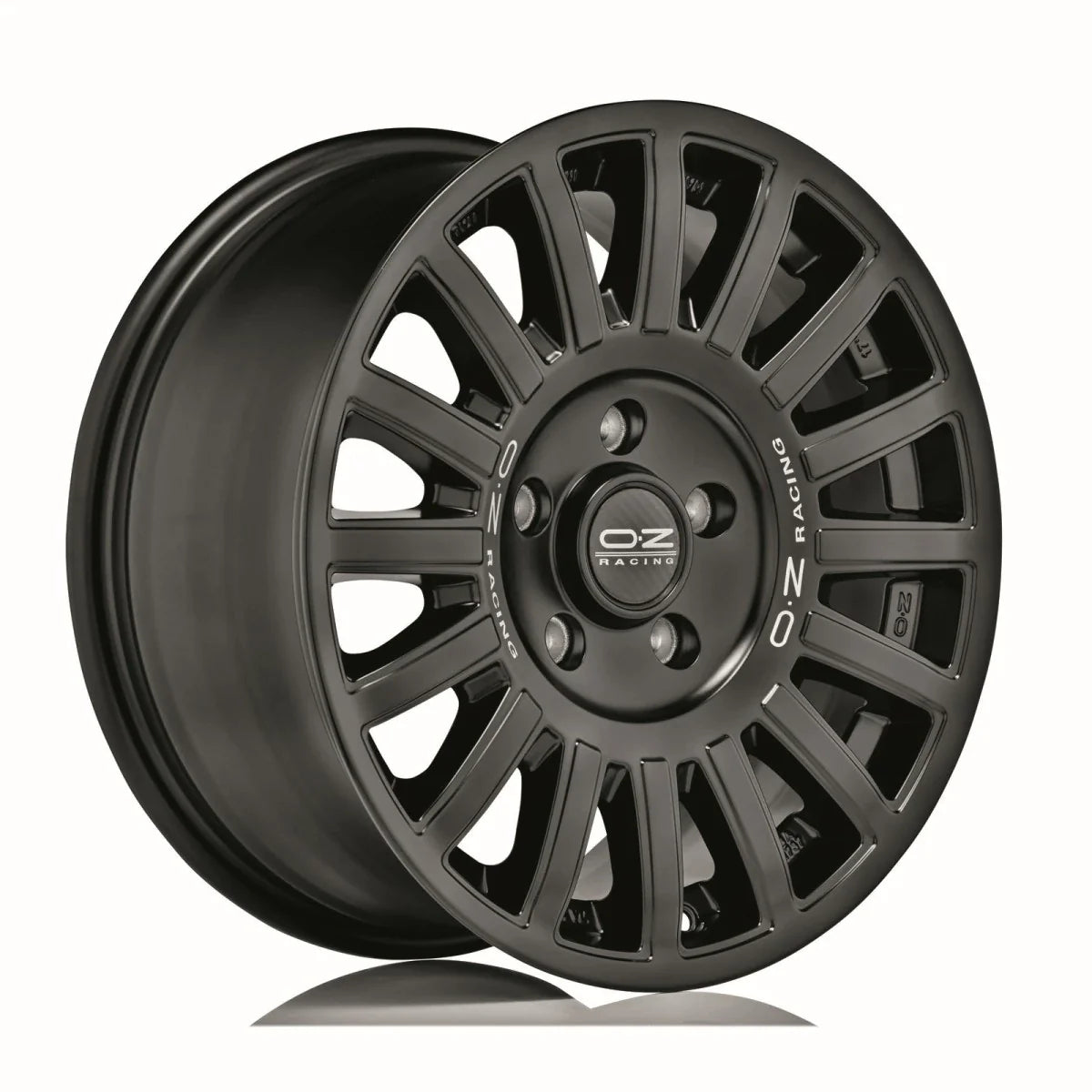 Alu kola OZ RALLY RAID 8x17 6x139.7 ET25 Matt Black Silver Lettering | Wheelsup.cz
