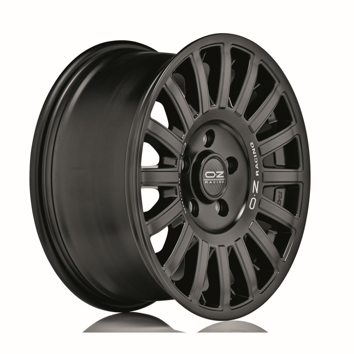 Alu kola OZ RALLY DESERT 8x18 6x139.7 ET41 Matt Black Silver Let. Diamond Lip | Wheelsup.cz