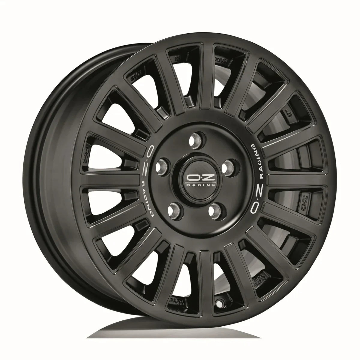 Alu kola OZ RALLY RAID 8.5x18 6x139.7 ET25 Matt Black Silver Lettering | Wheelsup.cz
