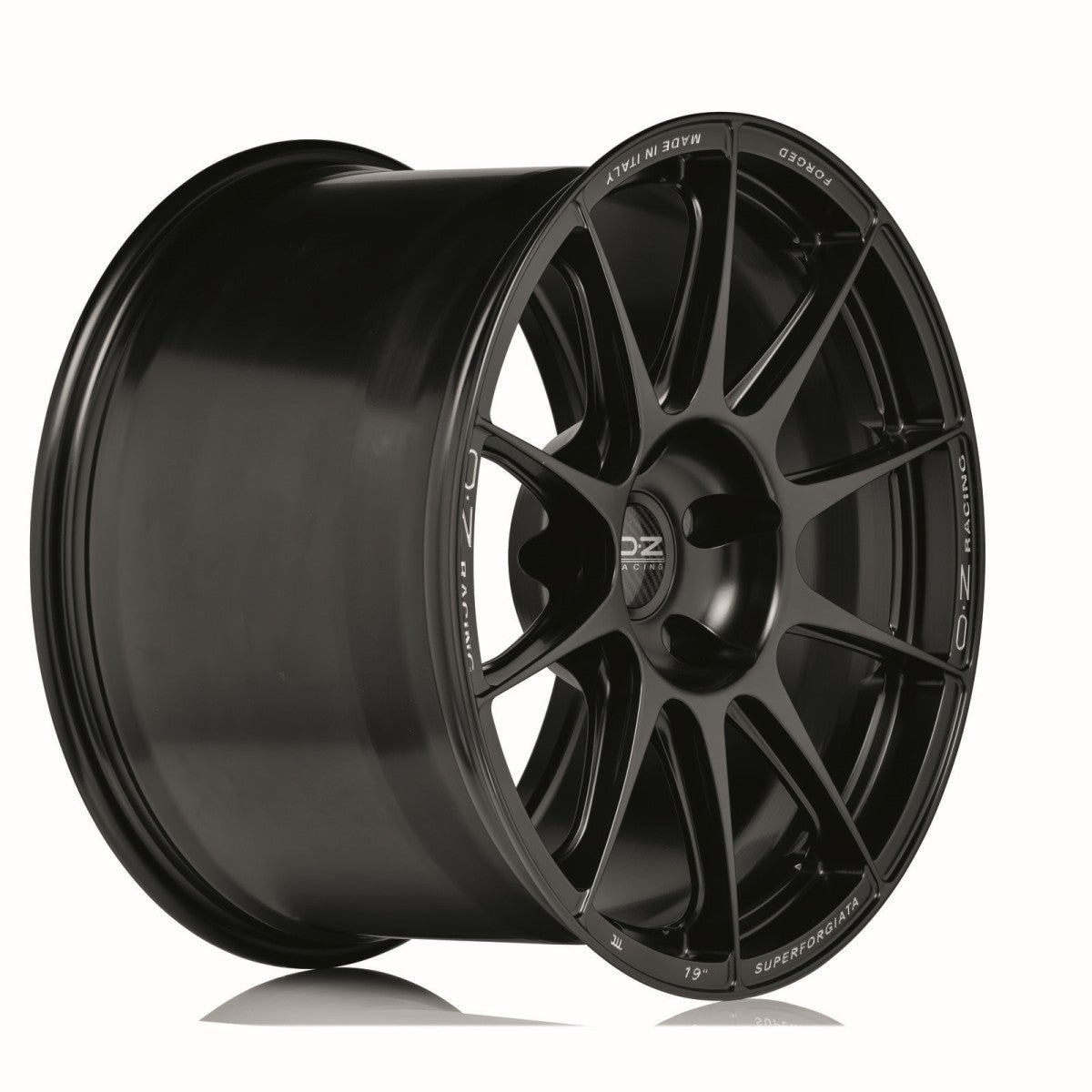 Alu kola OZ SUPERFORGIATA 11.5x21 5x130 ET67 Matt Black Con Scritte Di Fresatura | Wheelsup.cz