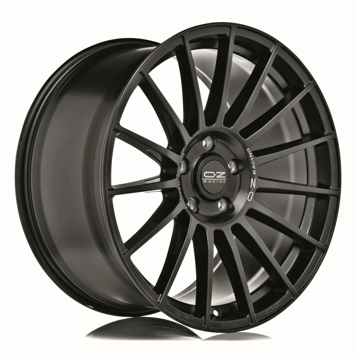 Alu kola OZ SUPERTURISMO DAKAR 10x21 5x130 ET33 Matt Black Silver Lettering | Wheelsup.cz