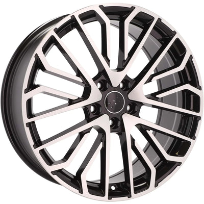 Alu kola pro Audi 3S1261 8.5x20 5x112 ET38 66.6 černá – detail 2
