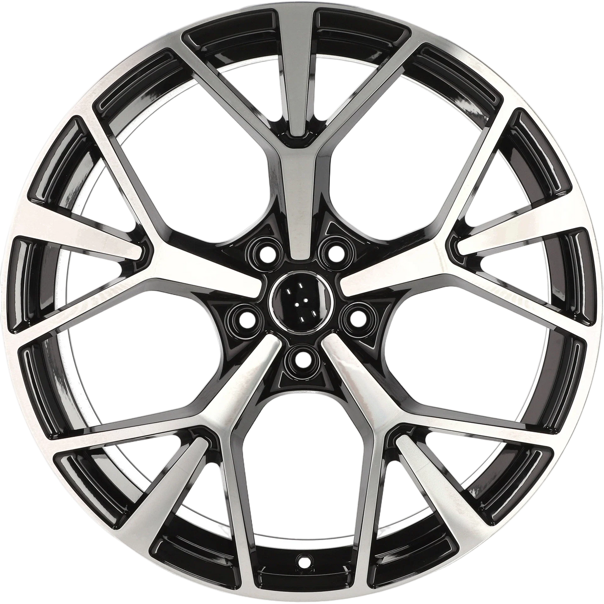 Alu kola pro Audi 3S1385 8.5x20 5x112 ET38 66.6 Black Polished – detail 4