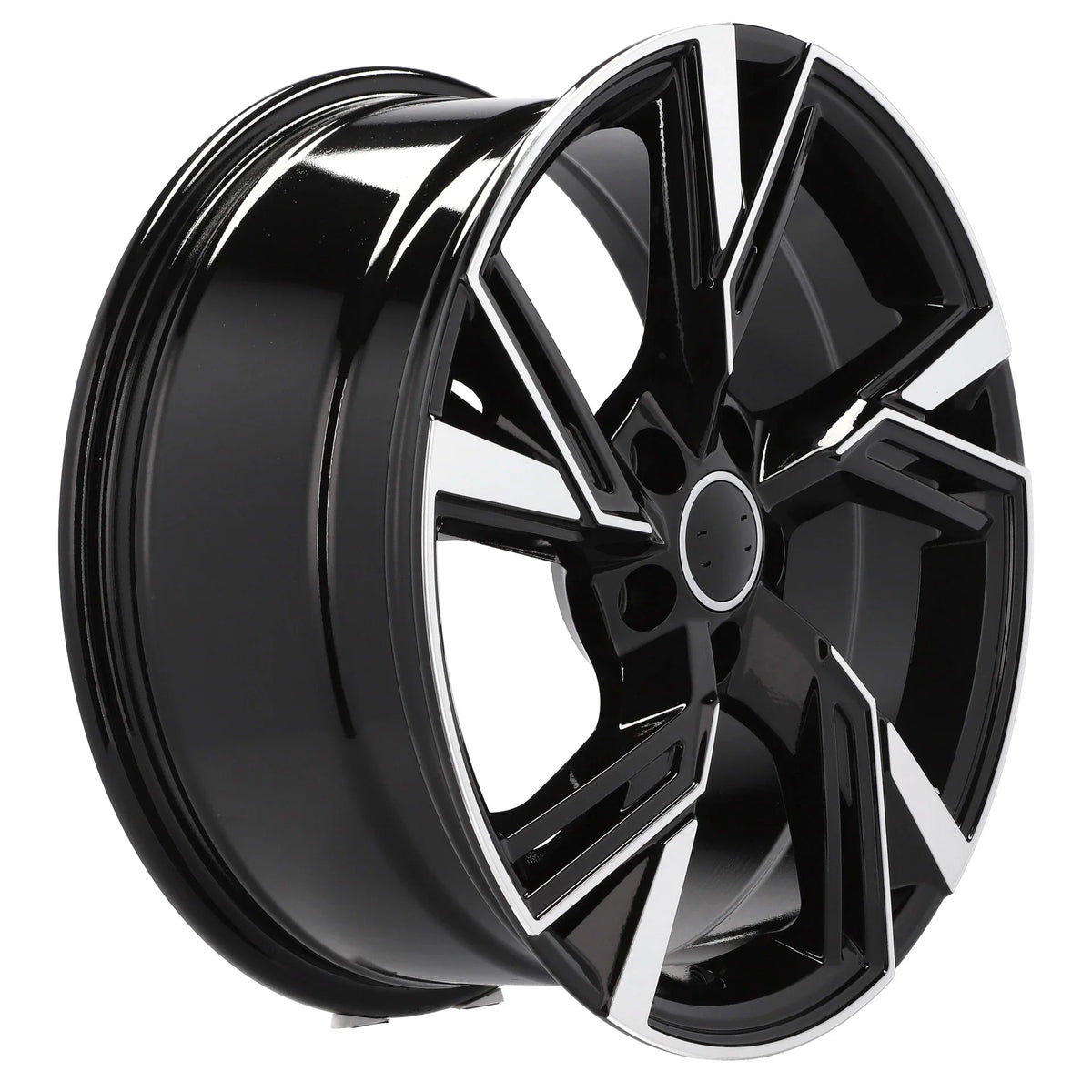 Alu kola pro Audi B1571 7.5x17 5x112 ET40 66.6 černá – detail 3
