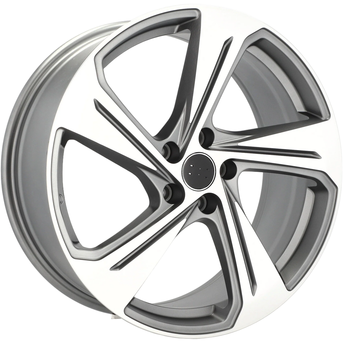 Alu kola pro Audi YS1270 8x19 5x112 ET40 66.6 Grey Polished Matt