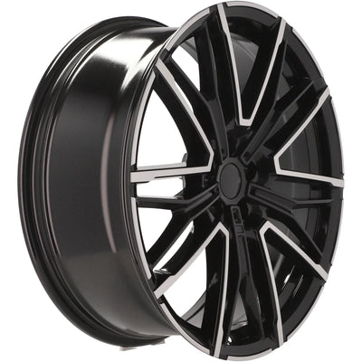 Alu kola pro BMW 3S1284 10.5x21 5x112 ET44 66.6 černá – detail 3