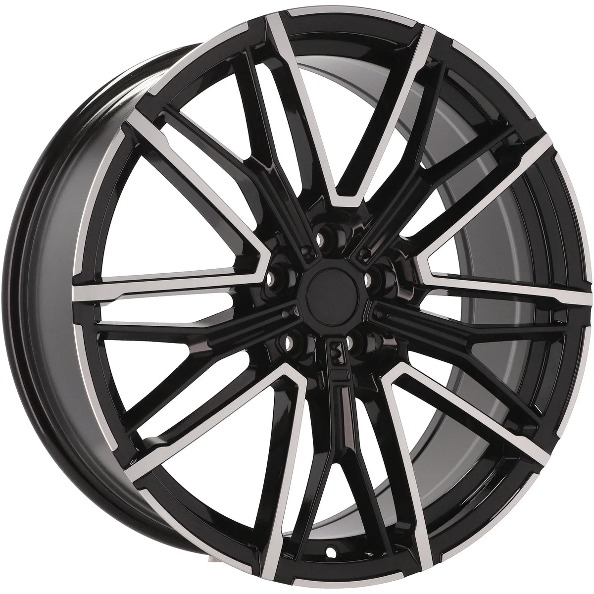 Alu kola pro BMW 3S1284 9.5x21 5x112 ET31 66.6 černá – detail 1
