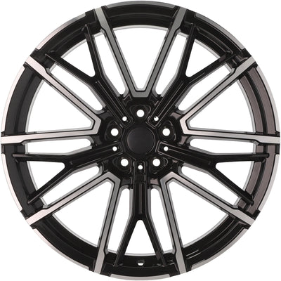 Alu kola pro BMW 3S1284 9x21 5x112 ET24 66.6 černá – detail 2