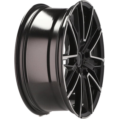 Alu kola pro BMW 3S1284 9x21 5x112 ET24 66.6 černá – detail 4