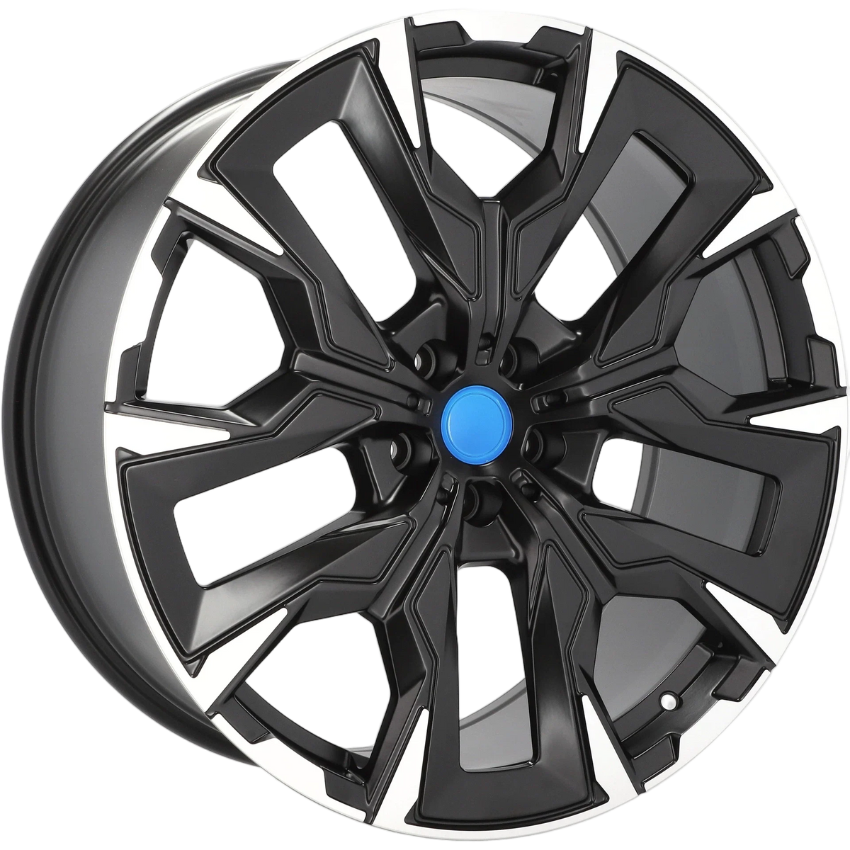 Alu kola pro BMW 3S1349 8.5x21 5x112 ET30 66.6 Black Polished Half Matt