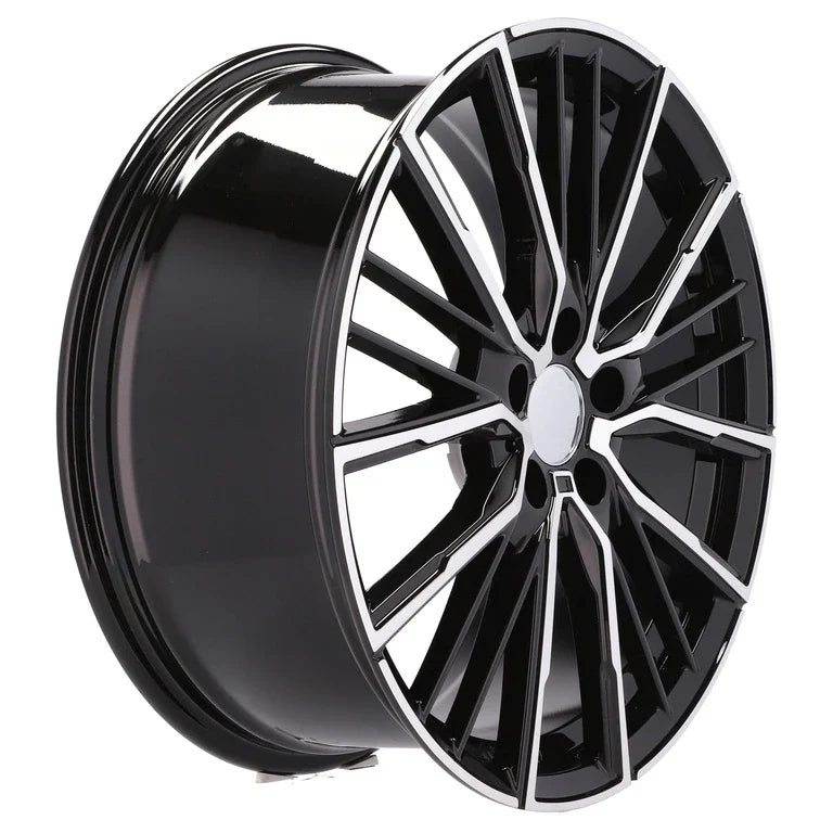 Alu kola pro BMW A5824 8x18 5x112 ET50 66.6 černá – detail 4