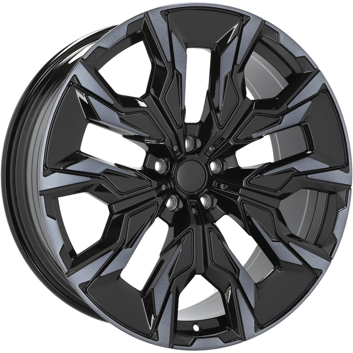 Alu kola pro BMW A5915 10x20 5x112 ET46 66.6 Black & Tinted Face