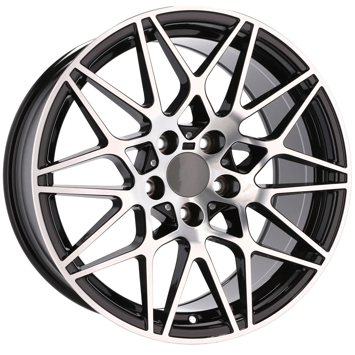 Alu kola pro BMW B5167 9.5x18 5x120 ET40 72.6 černá – detail 2