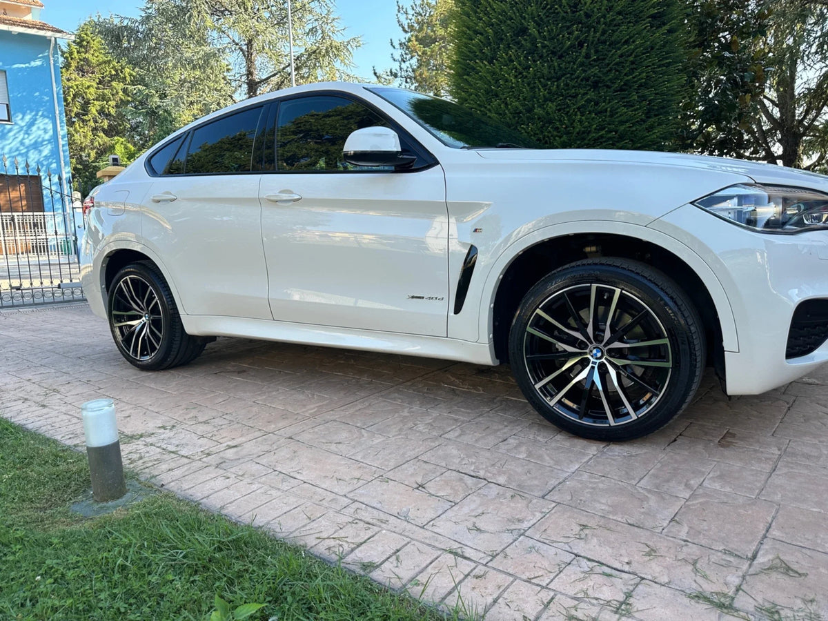 Alu kola pro BMW H0324 9.5x22 5x112 ET37 66.6 černá – na voze 2