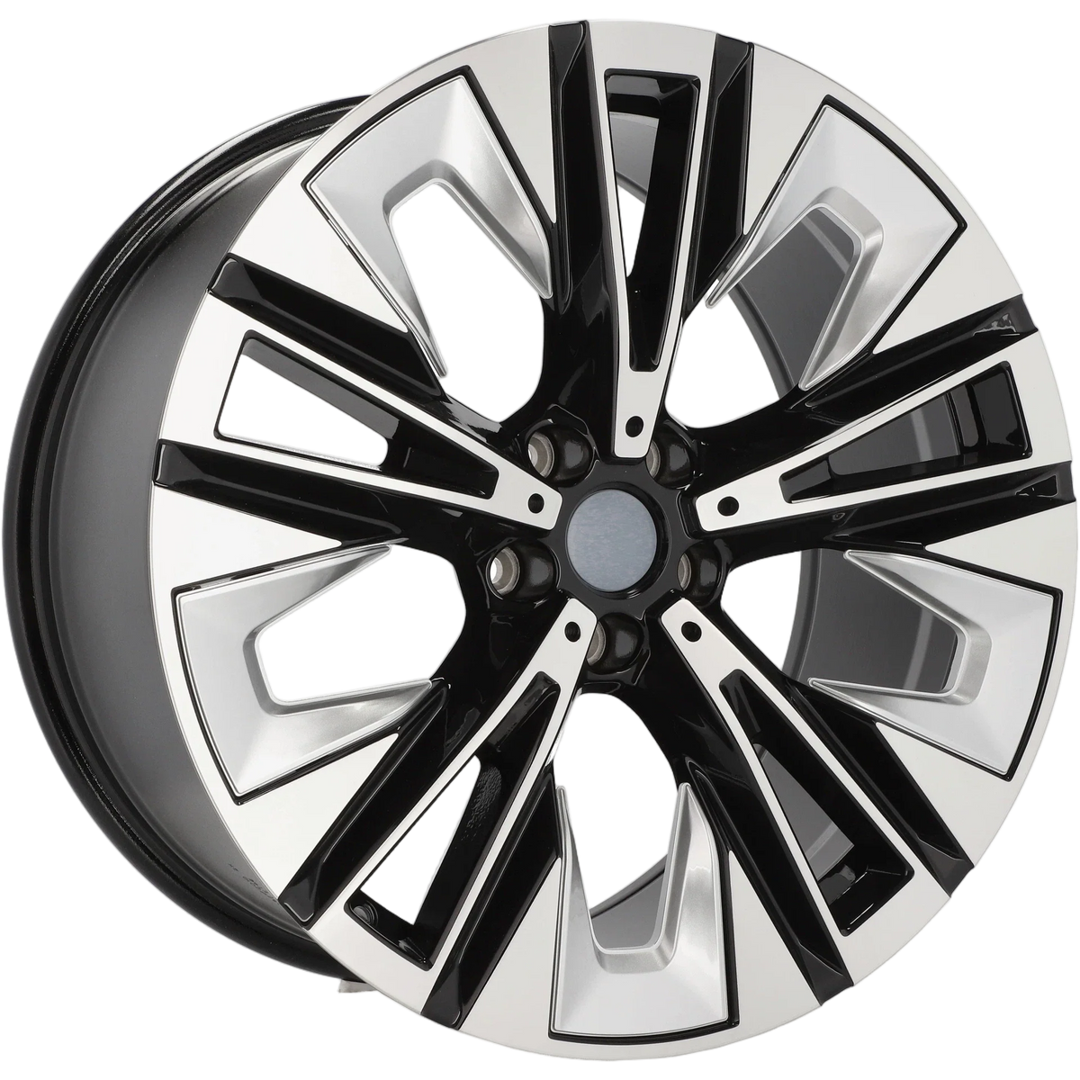 Alu kola pro BMW H3521F 10x20 5x112 ET46 66.6 Black Polished