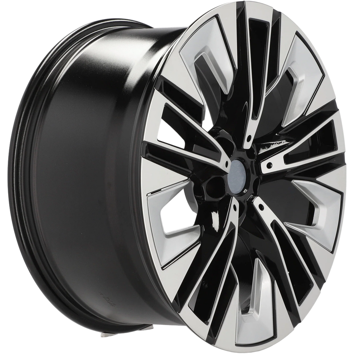 Alu kola pro BMW H3521F 8.5x20 5x112 ET28 66.6 Black Polished – detail 2
