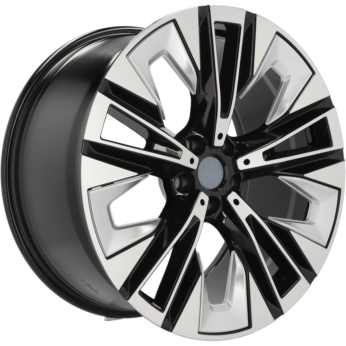 Alu kola pro BMW H3521F 8.5x20 5x112 ET28 66.6 Black Polished – detail 3